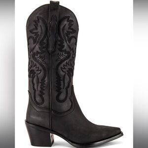 Jeffrey Campbell Dagget Boot in Black Washed - 7